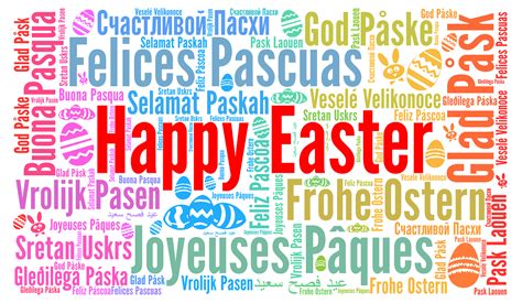 happy easter in all languages